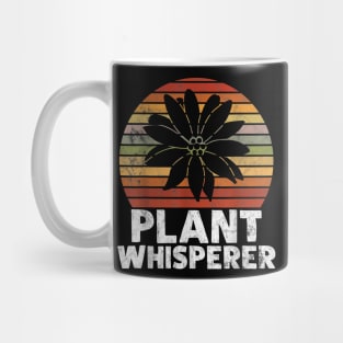 Retro Plant Whisperer Hobby Gardening Gardener Mug